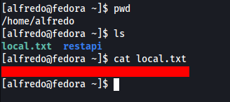 Leitura da flag de usuário
