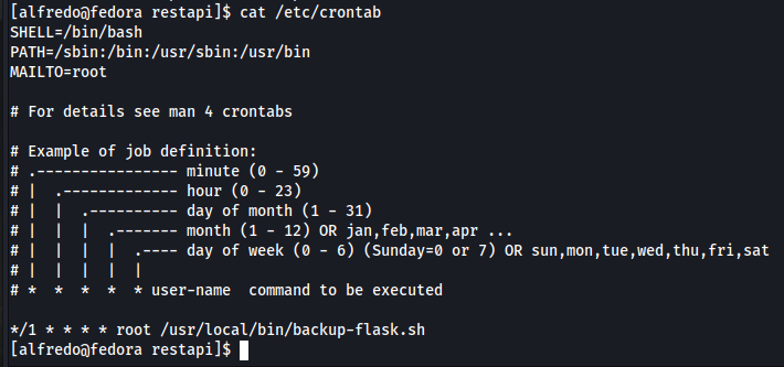 Leitura da flag de usuário