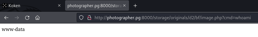 Acesso a webshell via navegador